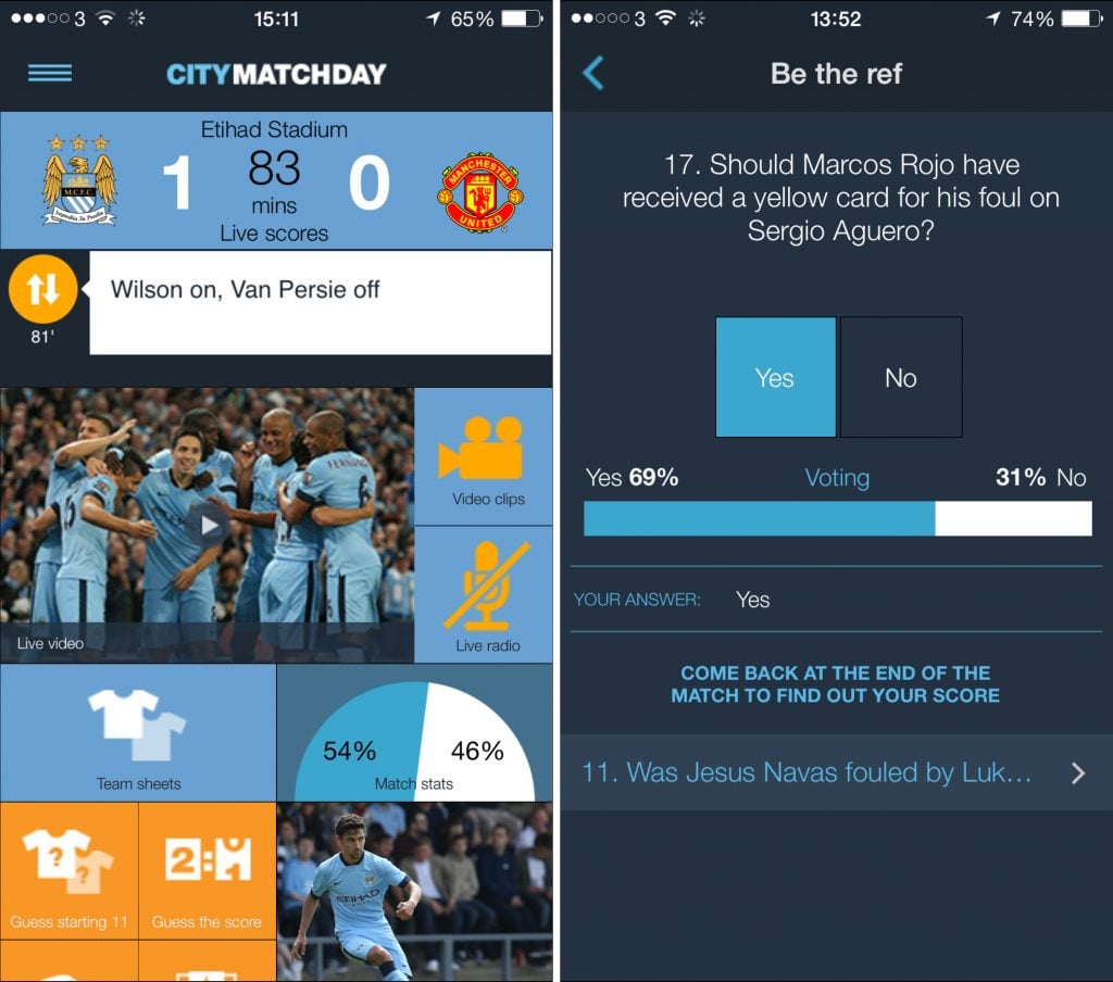 Get Your latest Manchester City FC stats
