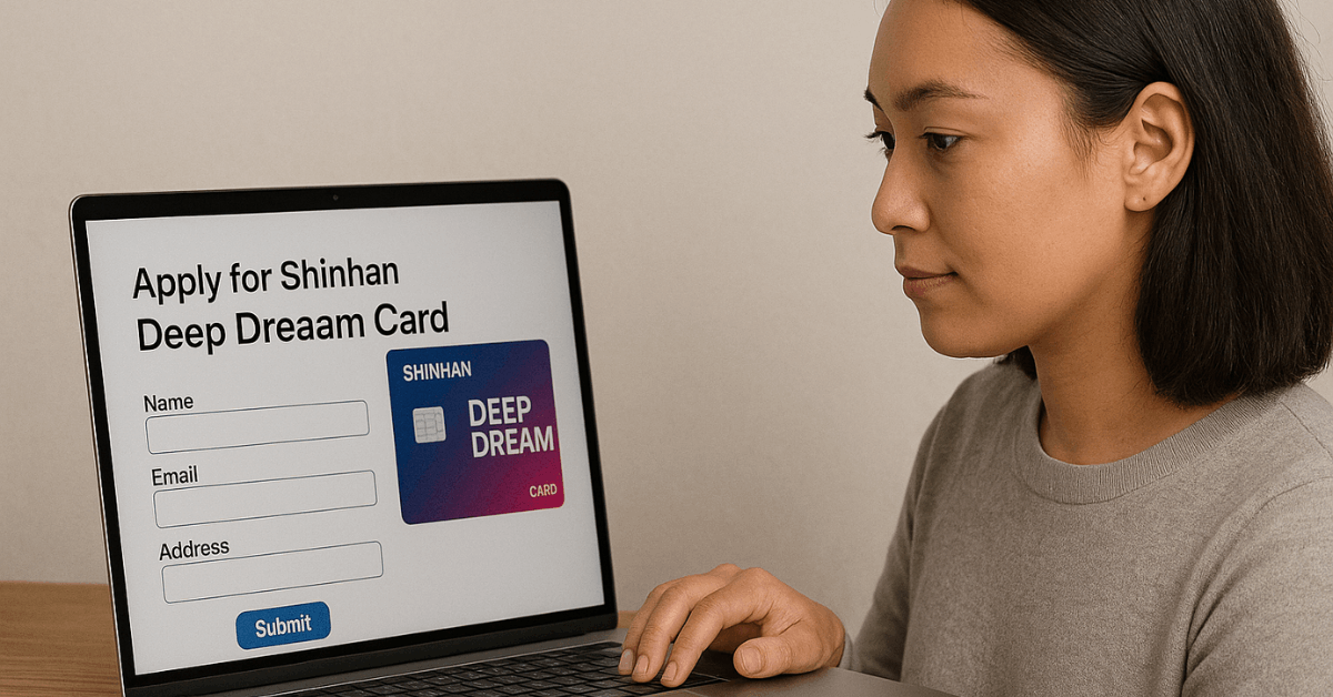 Step-by-Step Guide to Applying for Shinhan Deep Dream Card in Korea